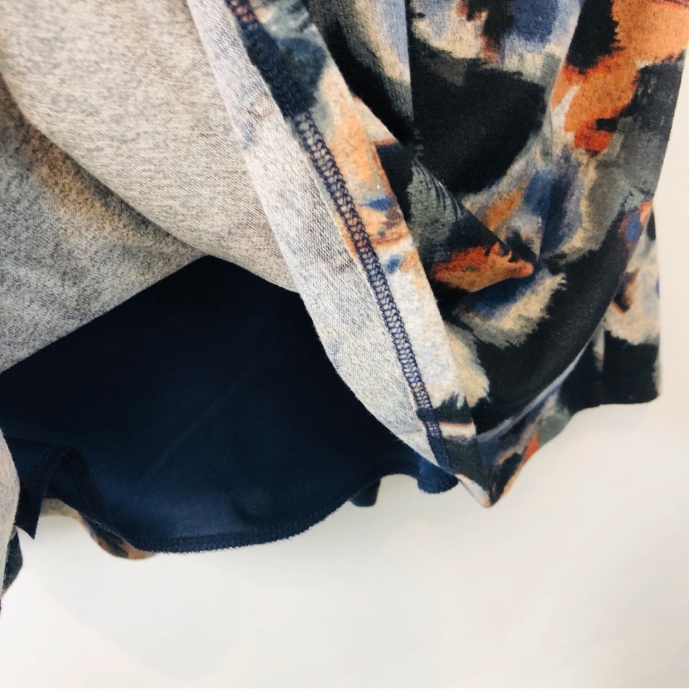 Hail3y:23 Blue Fit and Flare Wrap Top Dress - Picture 9 of 16